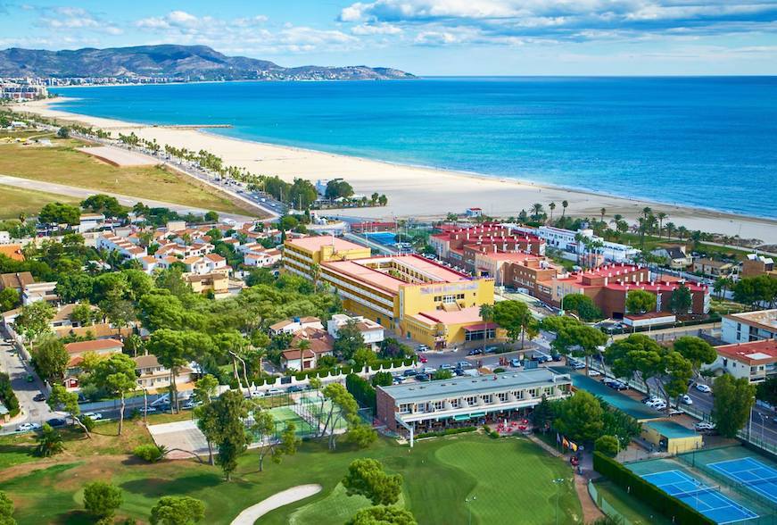 playa el pinar viajar con niños